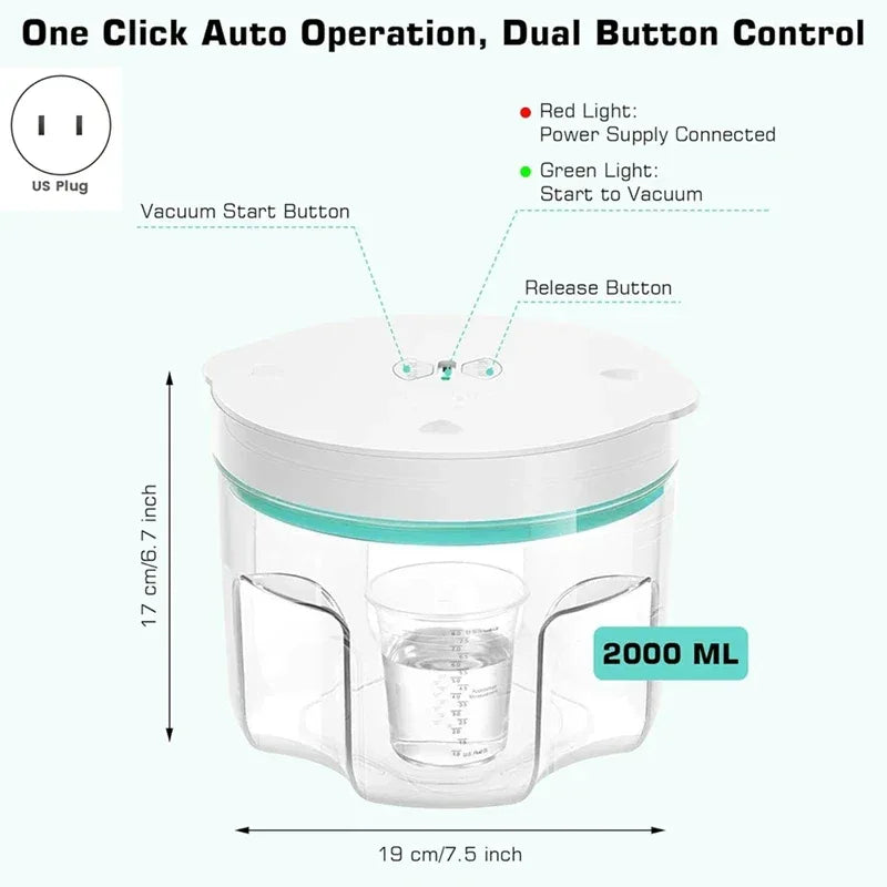 Resin Bubble Remover Resin Bubble Remover,2L 0.999 Bubble Removal in 5Min,Vacuum Degassing for Epoxy