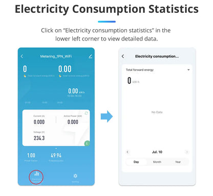 Zemismart Smart Energy Meter Zigbee WiFi Monitor Electric Sensor Measure Work With Tuya Zigbee2mqtt Home Assistant