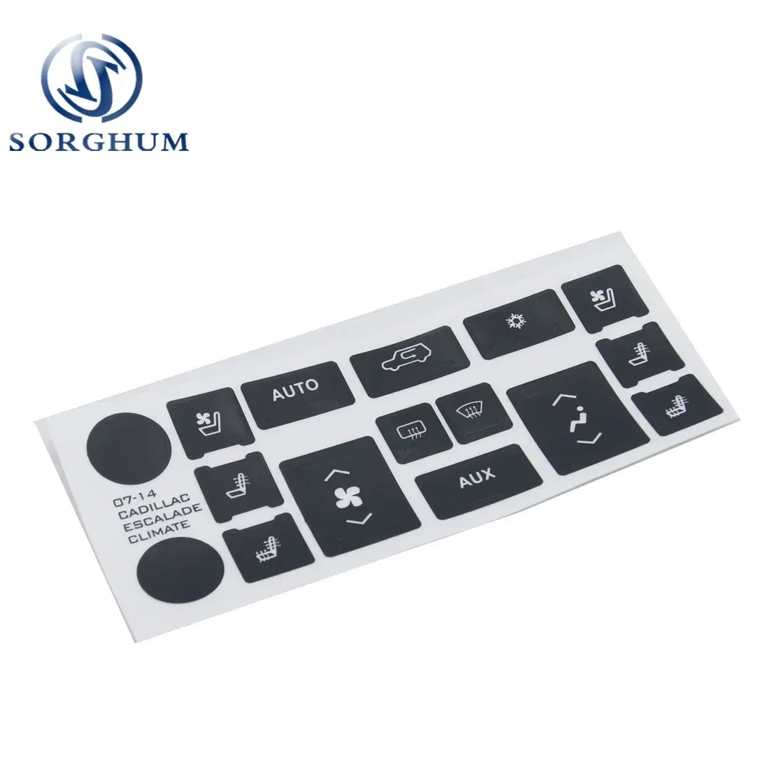For Cadillac Escalade AC Climate Control Button Repair Restoration Decals Sticker