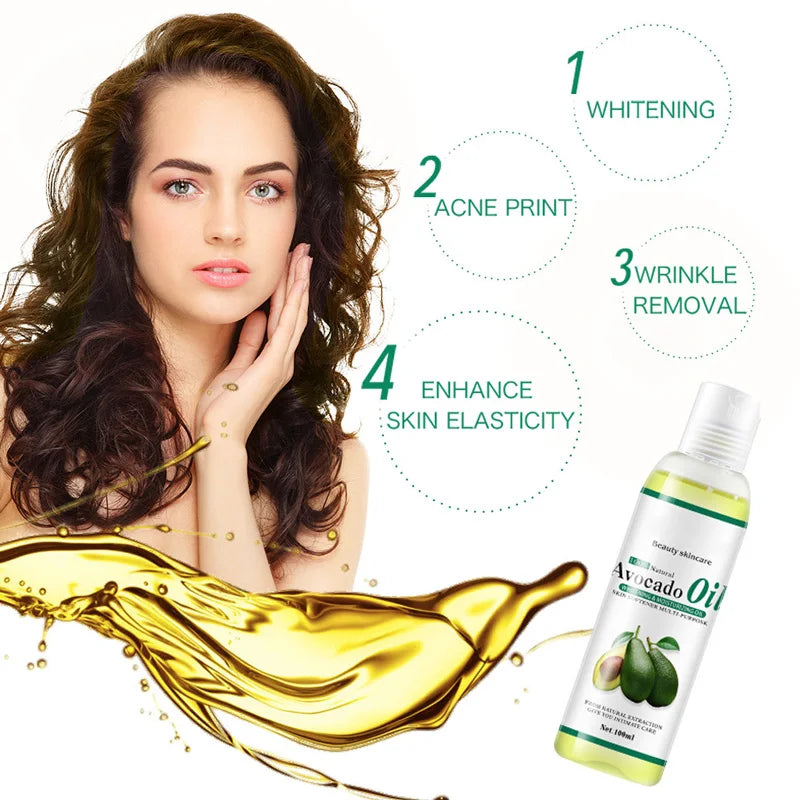 SHREE BEAUTY CARE 100% Pure Natural Avocado Carrier Oil-Top Grade OEM/ODM Private Packaging Exporter India Aromatherapy Cosmetic