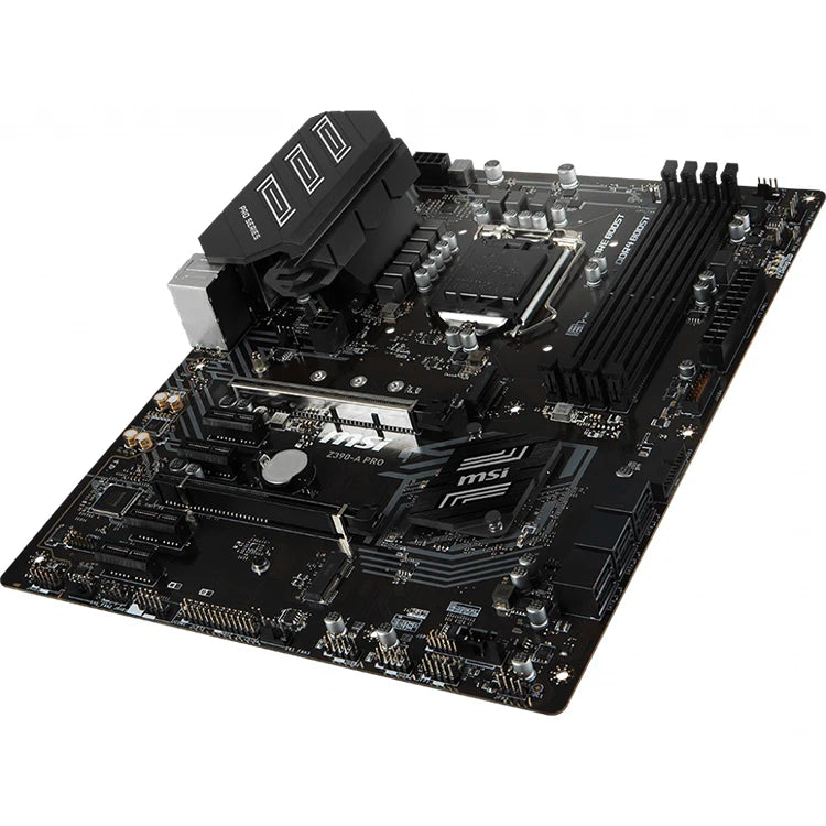 MSI Z390-A PRO Used Gaming Motherboard with Intel LGA 1151 Socket Z390 Chipset Supports Intel Core 9th/ 8th Gen Processors
