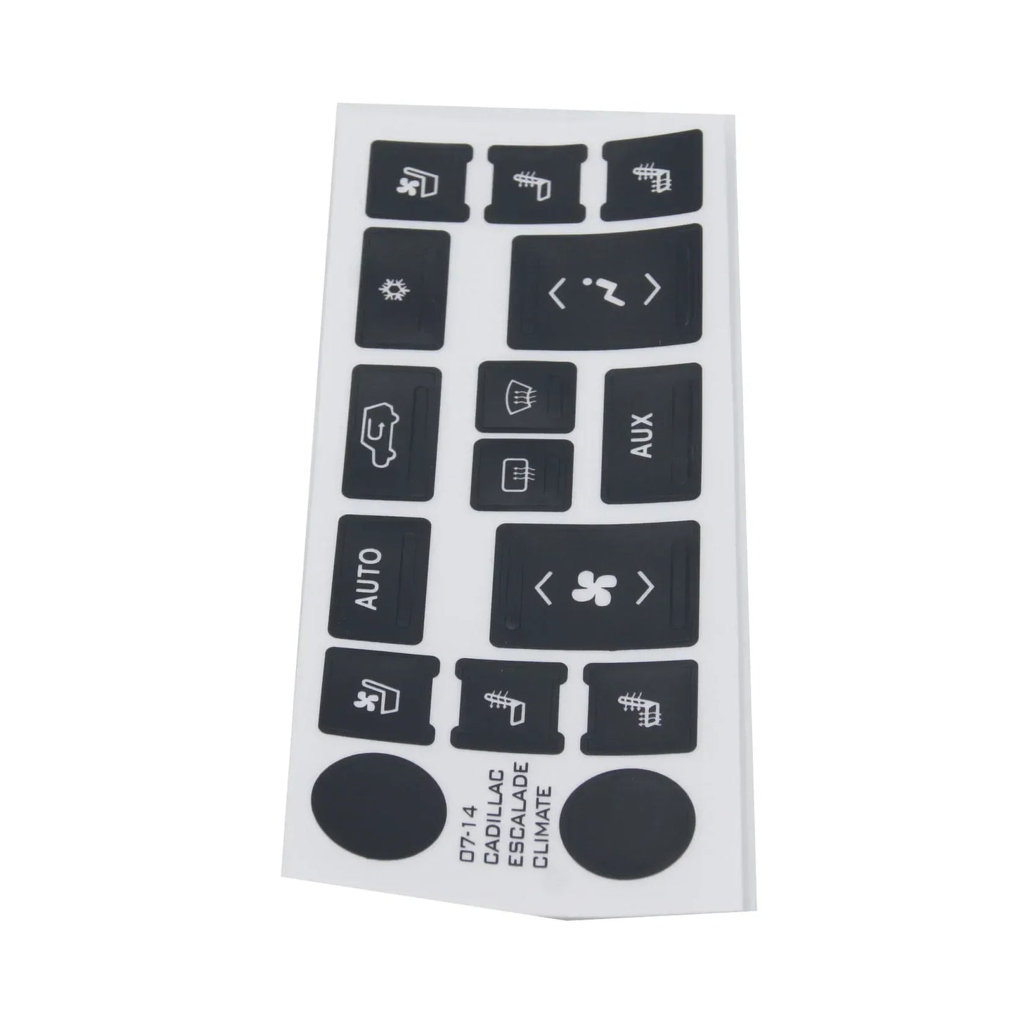 For Cadillac Escalade AC Climate Control Button Repair Restoration Decals Sticker