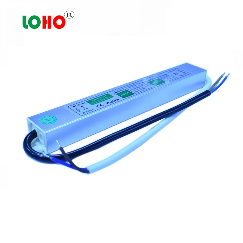 IP67 Input 115-260VAC Output DC12V 24V 36W Waterproof Switching High Efficiency Industrial Power Supply for LED Lighting