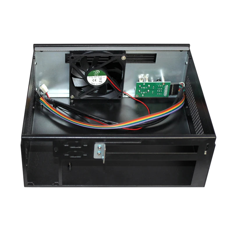 S21 Mini ITX Desktop Computer Case Aluminum Alloy Rack with Fan New Model for Server Application in Stock