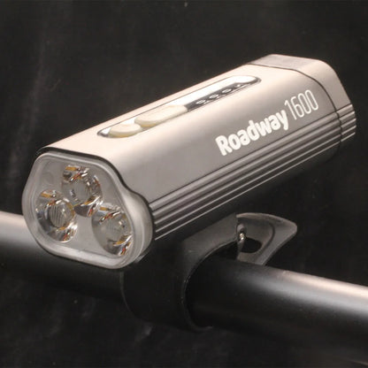 RTS Overstock 1600 Lumen Bike Light Rechargeable Front with Power Bank Bicycle Light