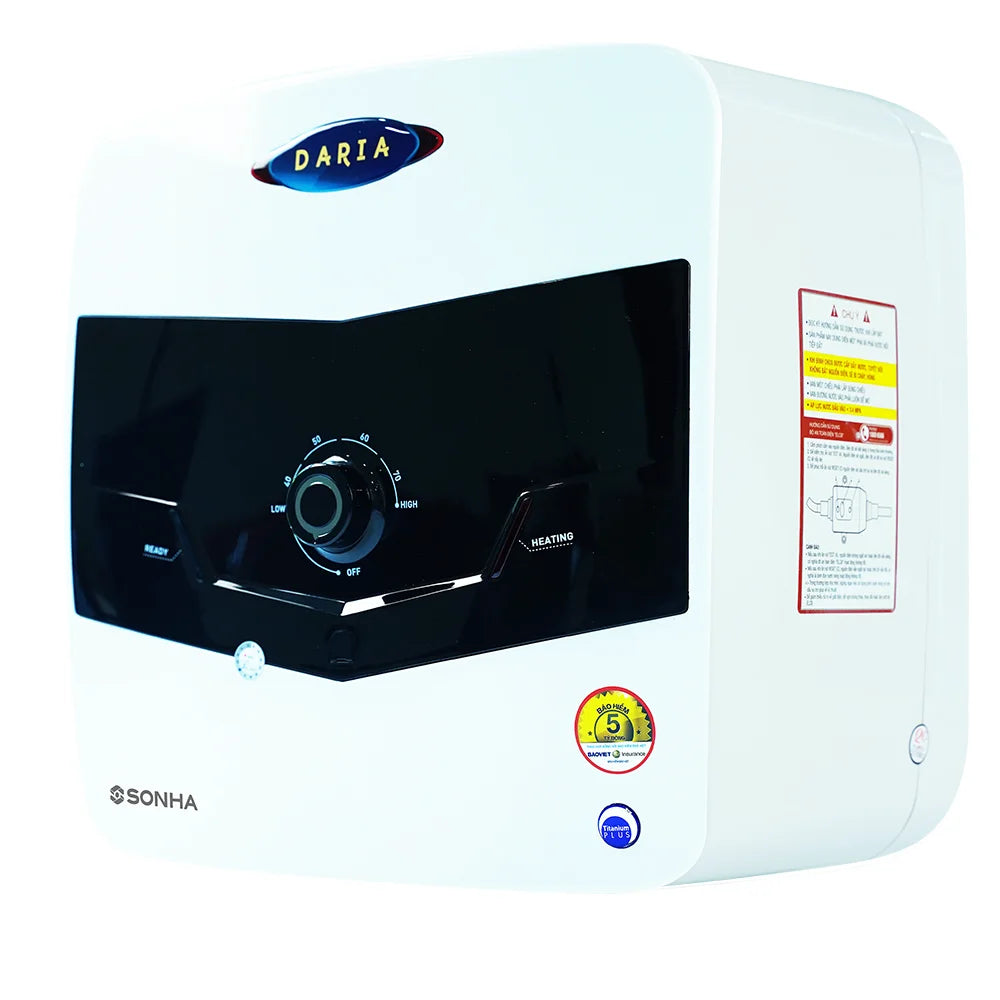High Quality Customized 15-Liter Storage Electric Water Heater SONHA Daria Made in Viet Nam