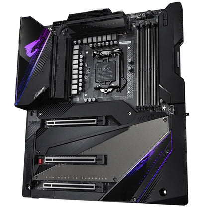 Used GIGABYTE Z490 AORUS XTREME with Intel Z490 Chipset LGA 1200 E-ATX Gaming Motherboard Support 10th Gen Intel Core Processor