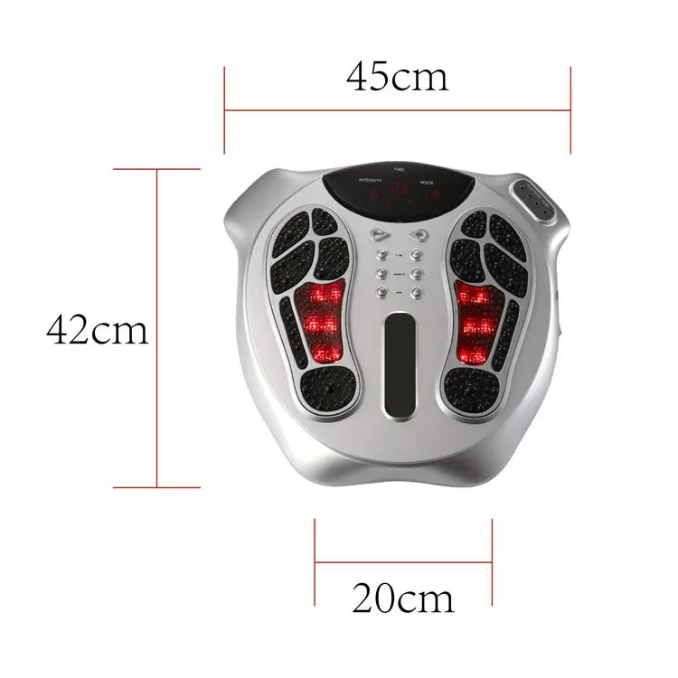 2021 Factory Oem Dropshipping Portable Reviews Pad Ems Foot Massage Mat Leg Electric Reflexology Reshaping Ems Foot Massager