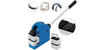 SucceBuy Sheet Metal Shrinker and Stretcher Kit with 2Jaws 1Housing Compound Lever 2 in 1 Manual Shaping Bending Forming Machine