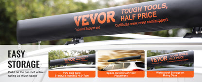 VEVOR Vehicle Awning  Retractable Car Side Awning Car Awning with Waterproof Storage Bag  Suitable for Truck SUV Van Campers