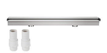 SucceBuy Waterfall Pool Fountain Stainless Steel Pipe Connector Spillway Garden Outdoor Pond Rectangular Swimming Pool Fountain