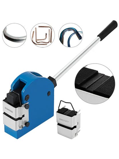 SucceBuy Sheet Metal Shrinker and Stretcher Kit with 2Jaws 1Housing Compound Lever 2 in 1 Manual Shaping Bending Forming Machine